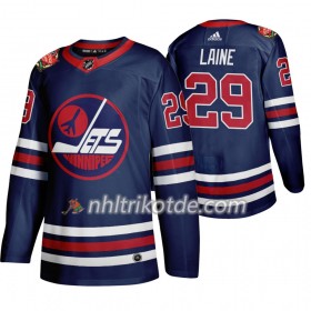 Winnipeg Jets Trikot Patrik Laine 29 Adidas 2019 Heritage Classic Navy Authentic - Herren